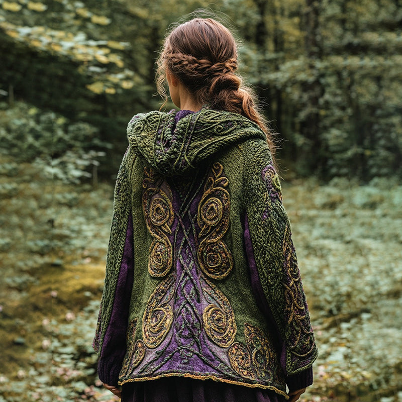Klassische Vintage Strickjacke