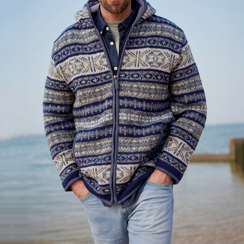 Elegant gestaltete Strickjacke