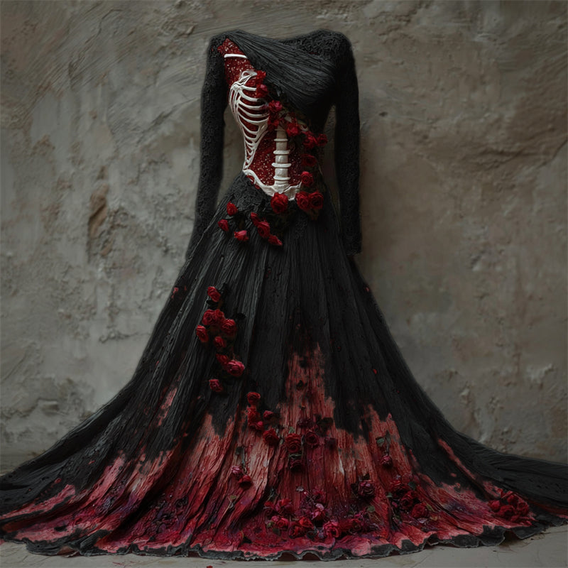 Durchdacht gestaltete Kleid