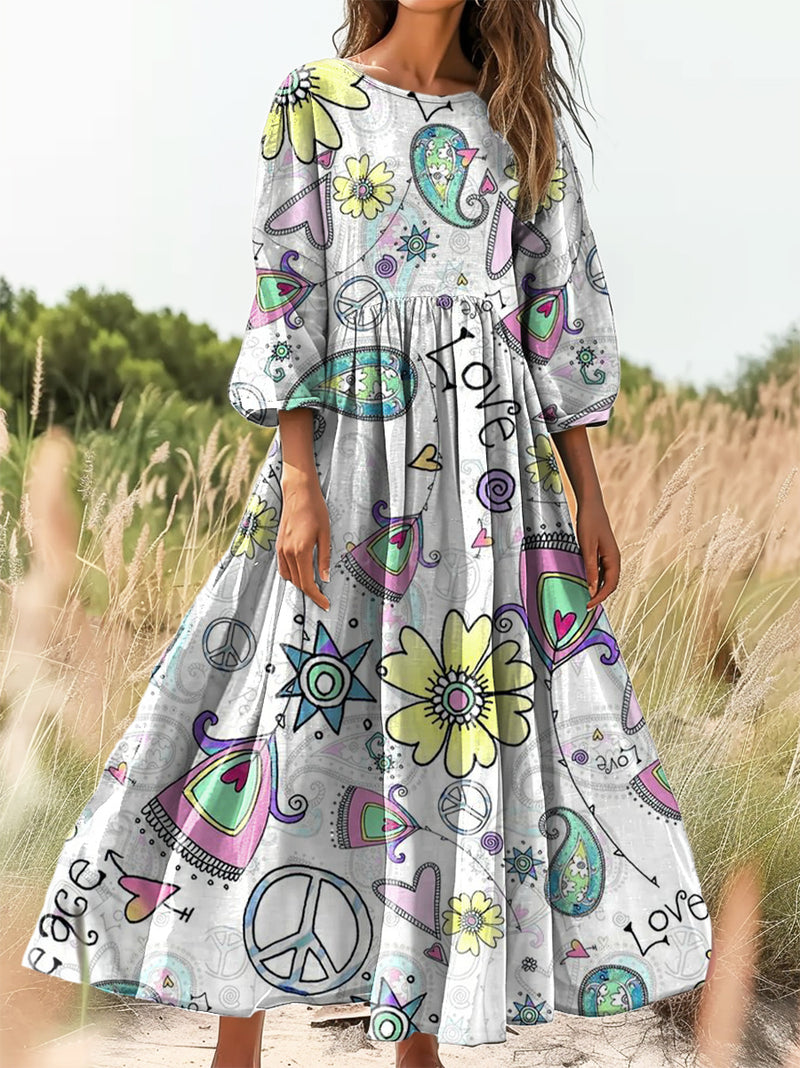 Anmutig gestaltete Kleid