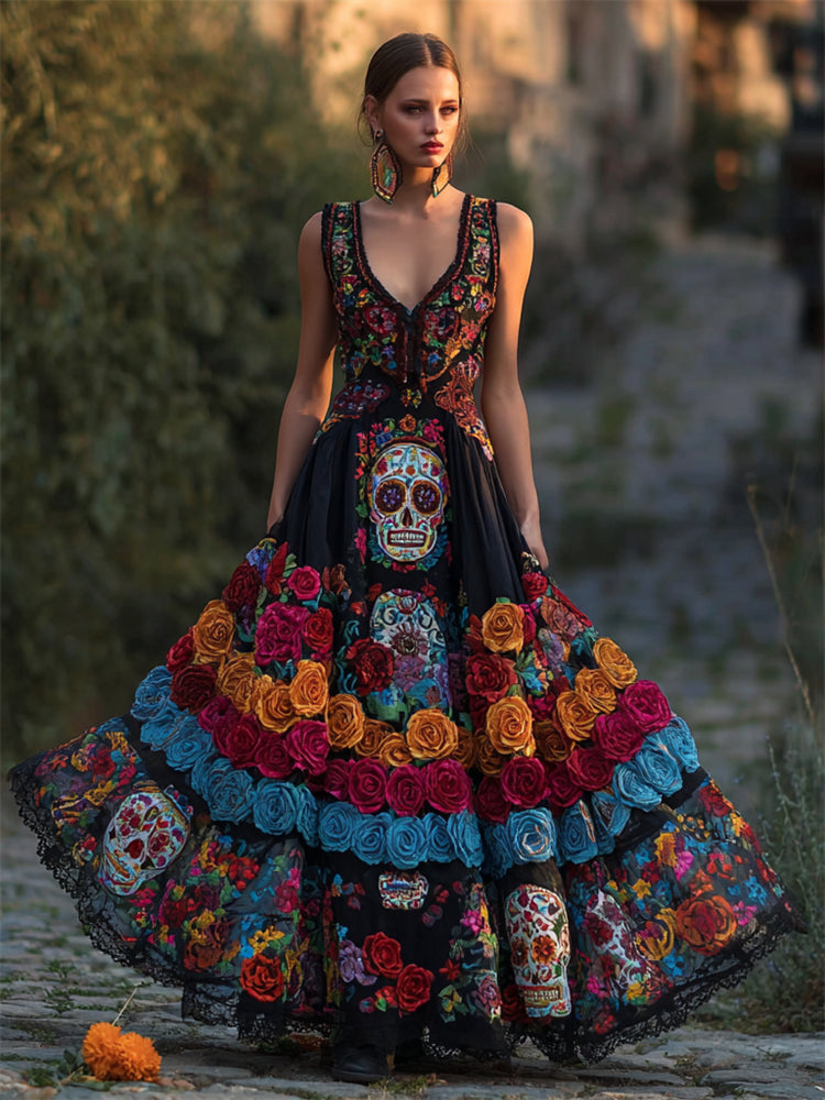 Zeitloser Vintage-Stil Kleid