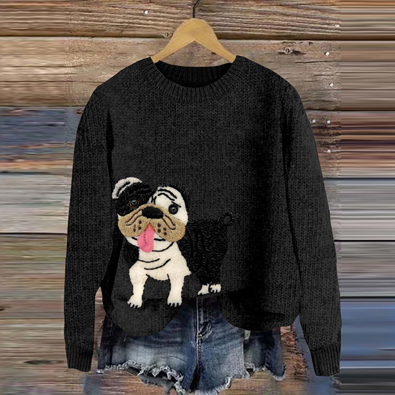 Zeitloser Vintage-Stil Pullover