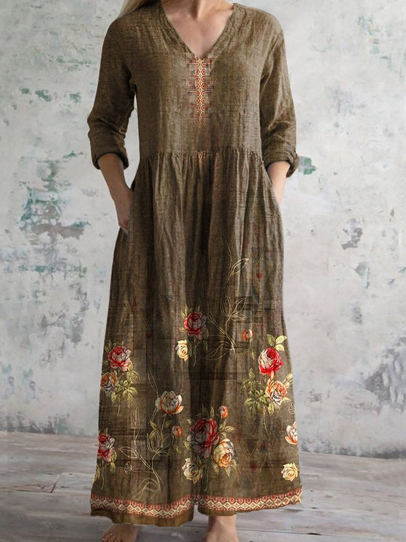 Klassische Vintage Kleid
