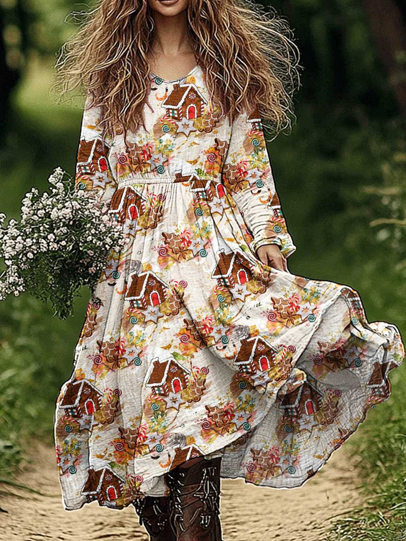 Zeitloser Vintage-Stil Kleid