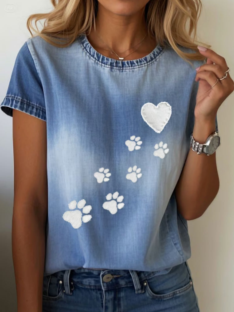 Durchdacht gestaltete T-Shirt