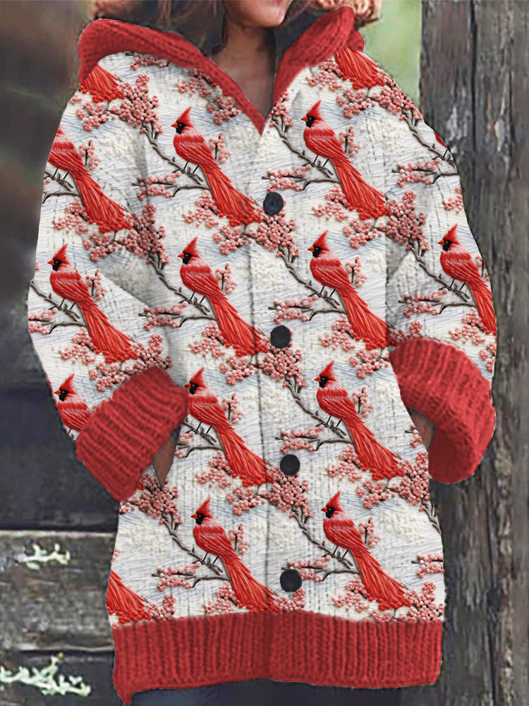 Wunderschön gefertigte Strickjacke