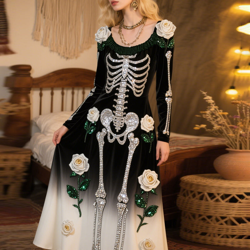 Wunderschön gefertigte Kleid