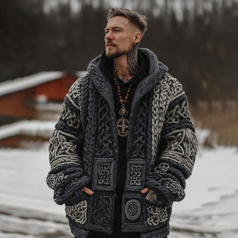 Vintage inspirierte Strickjacke