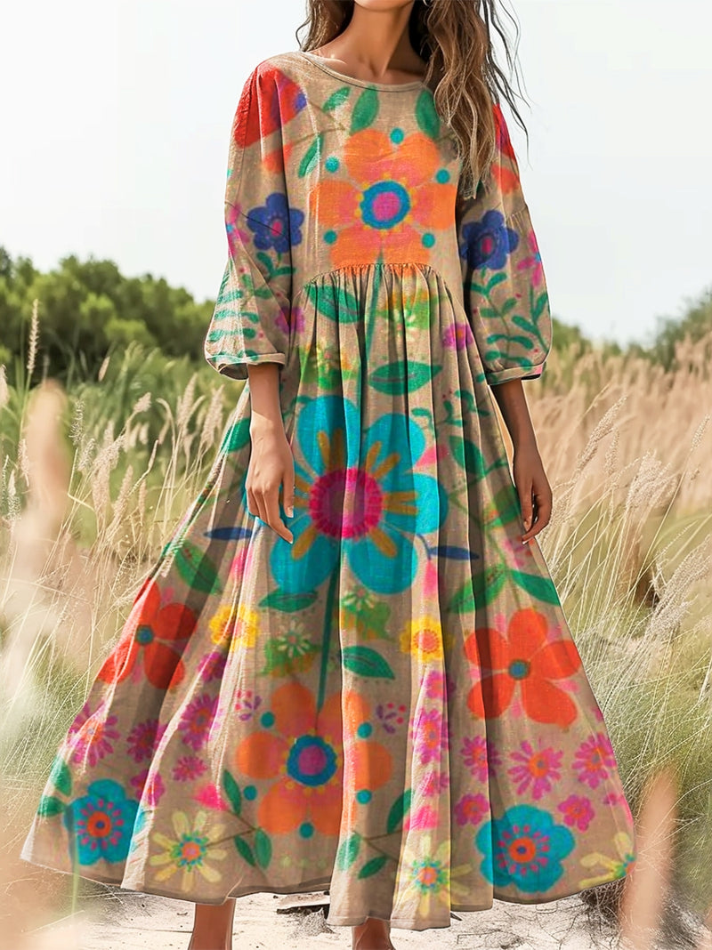 Klassische Vintage Kleid