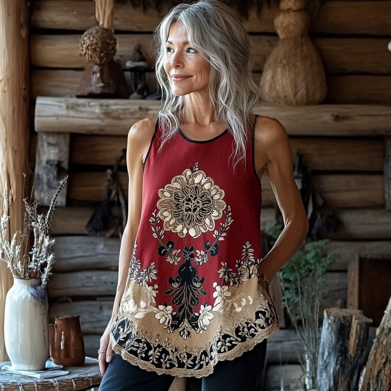 Vintage inspirierte Top