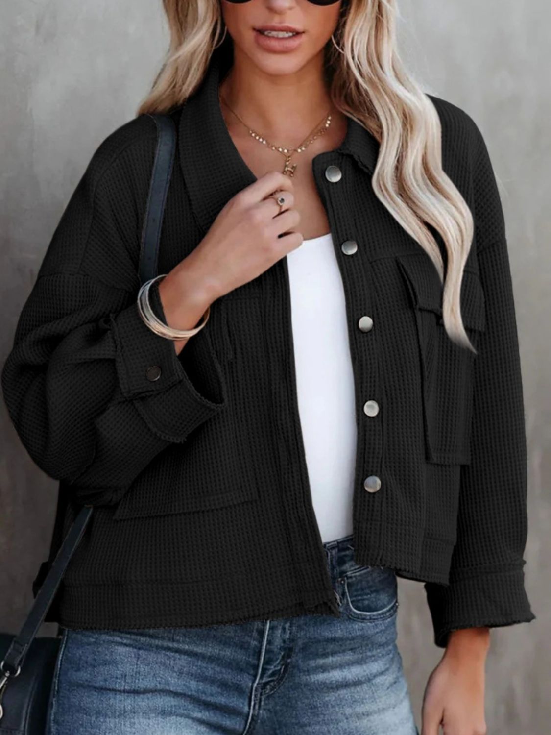 Elegant gestaltete Jacke