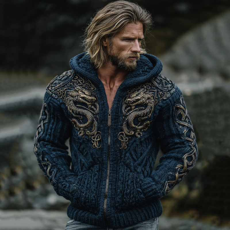 Klassisch gestaltete Strickjacke