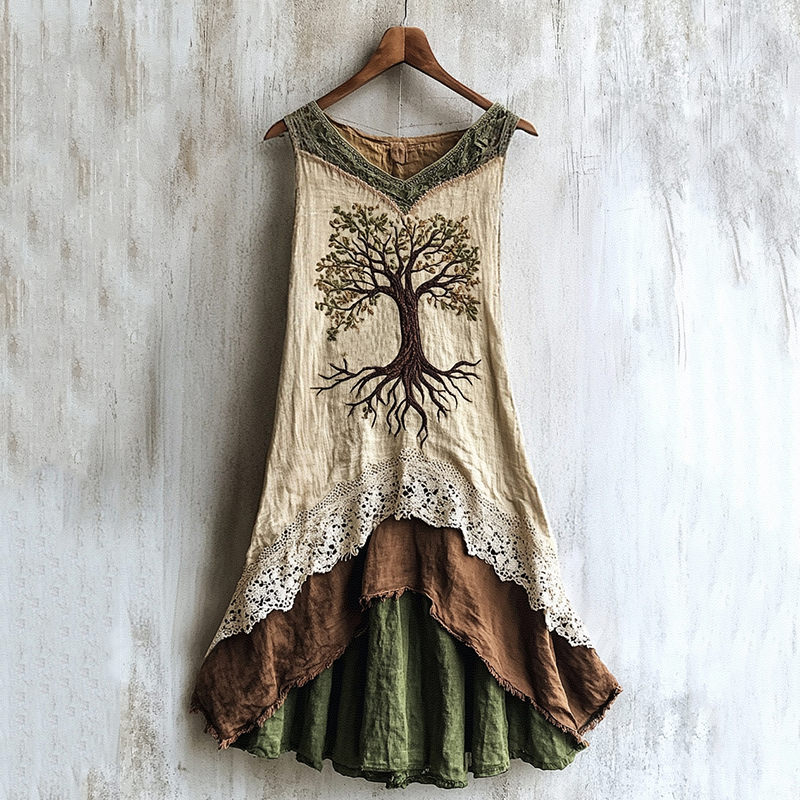Klassische Vintage Kleid