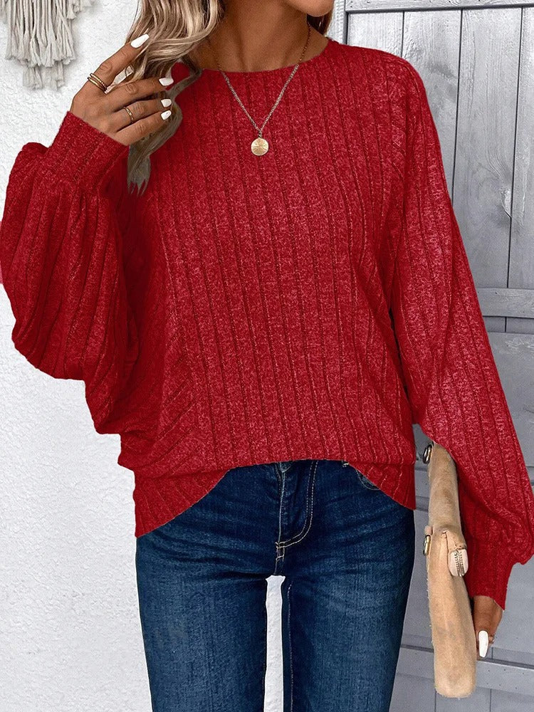 MW | MW – Kuscheliger Strickpullover mit Ballonärmeln