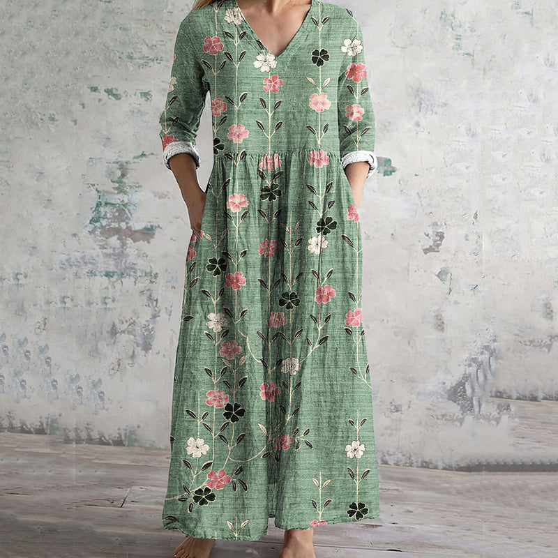 Zeitloser Vintage-Stil Kleid