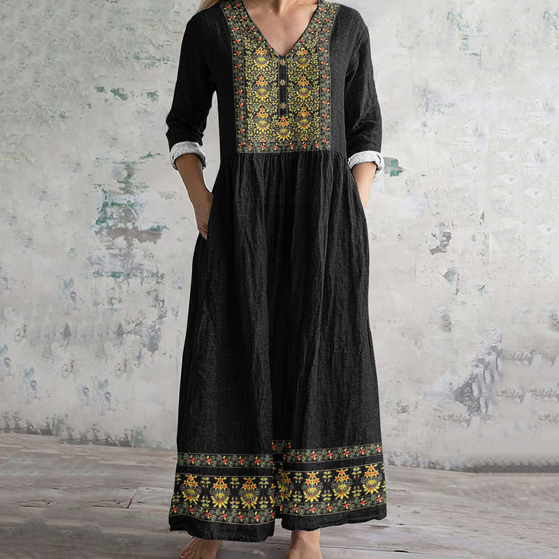 Anmutig gestaltete Kleid