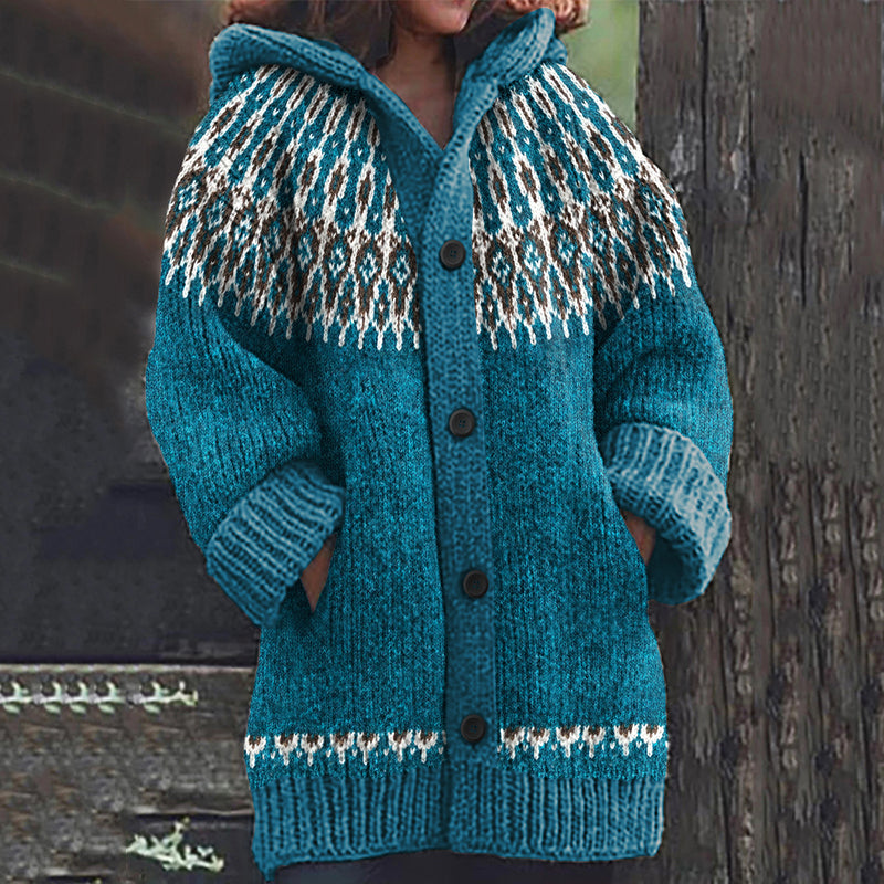 Vintage inspirierte Strickjacke