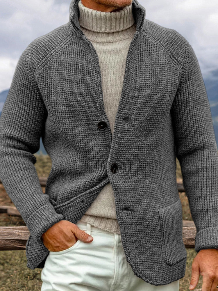 Klassische Vintage Strickjacke