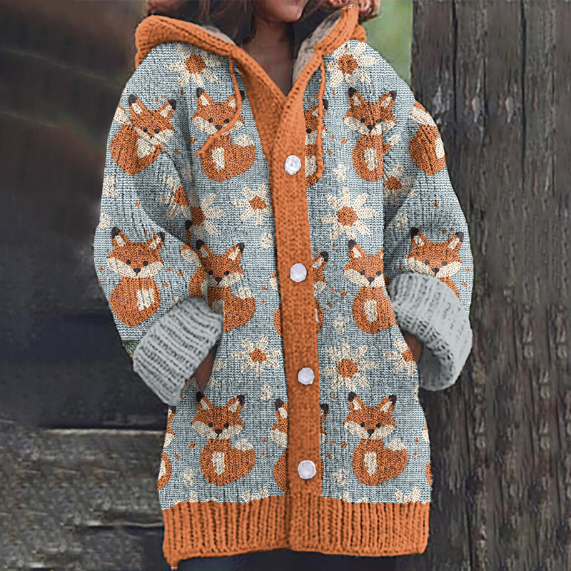 Wunderschön gefertigte Strickjacke
