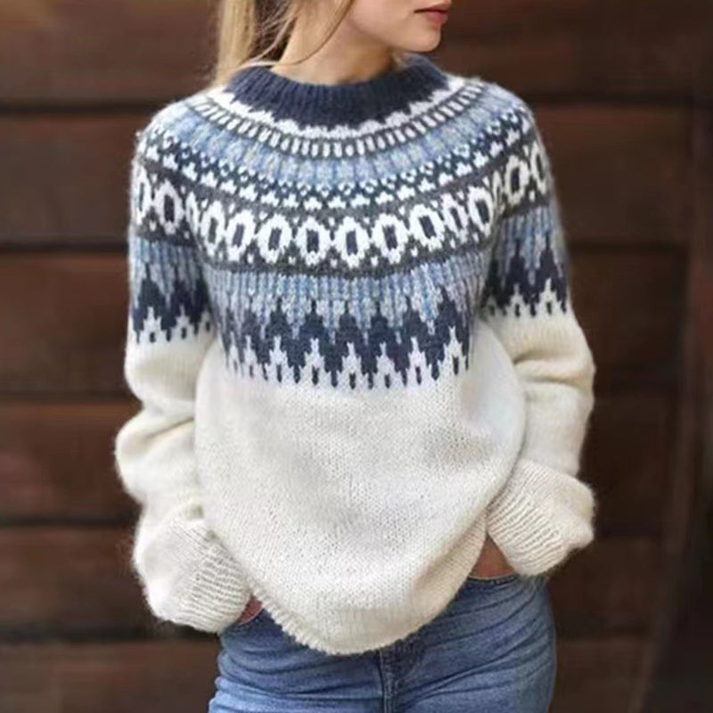 Zeitloser Vintage-Stil Pullover