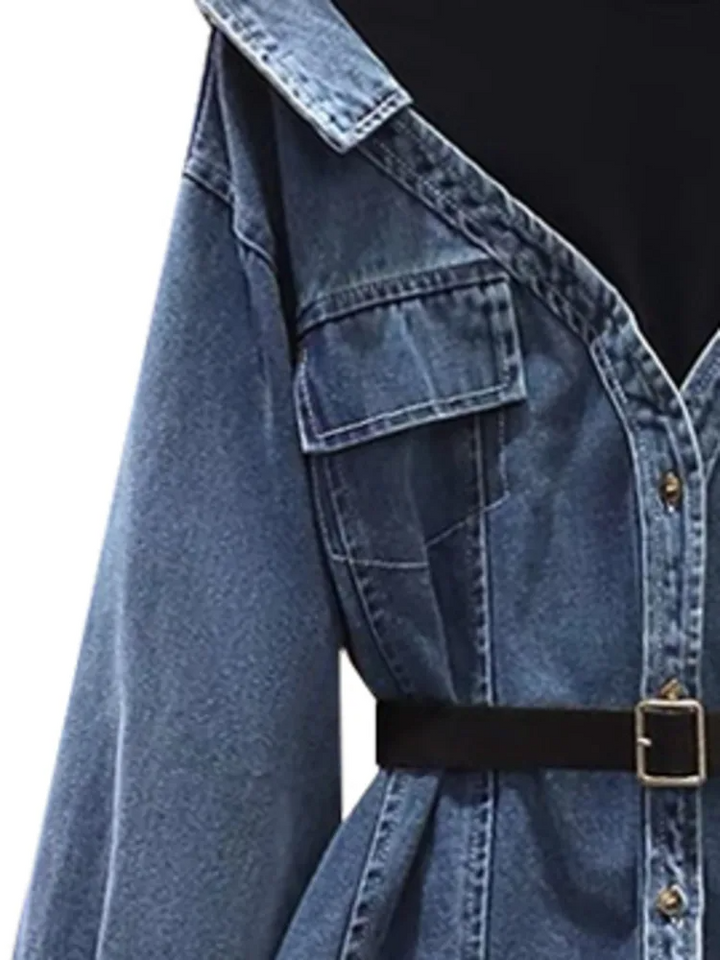 Anmutig gestaltete Jacke