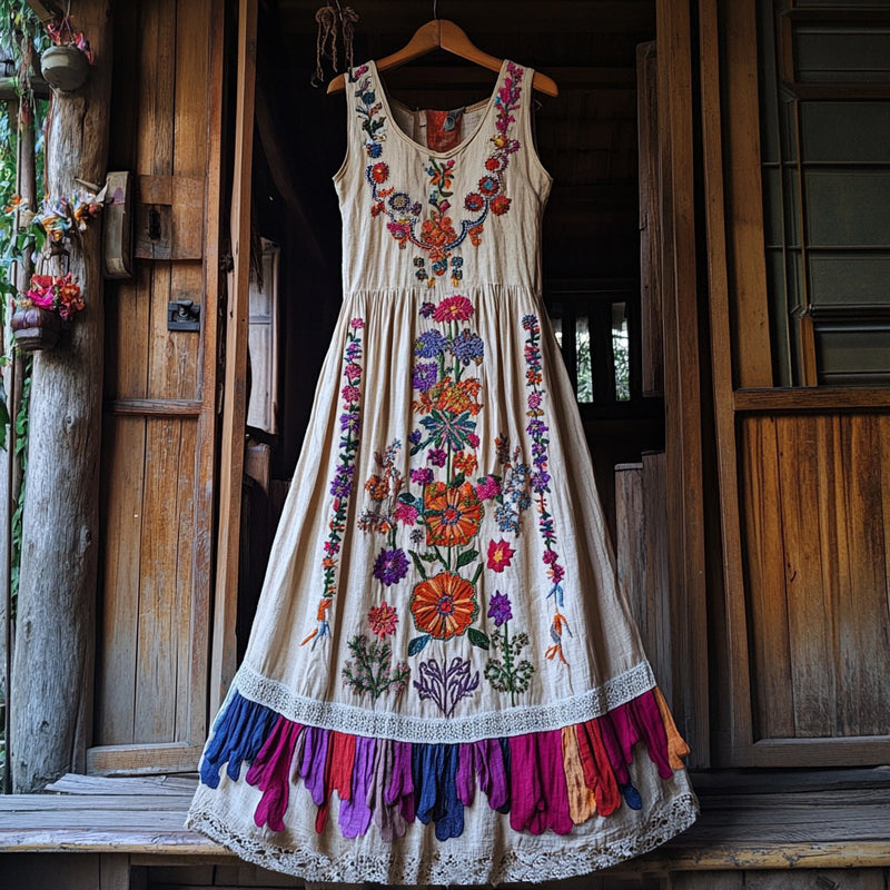 Zeitloser Vintage-Stil Kleid