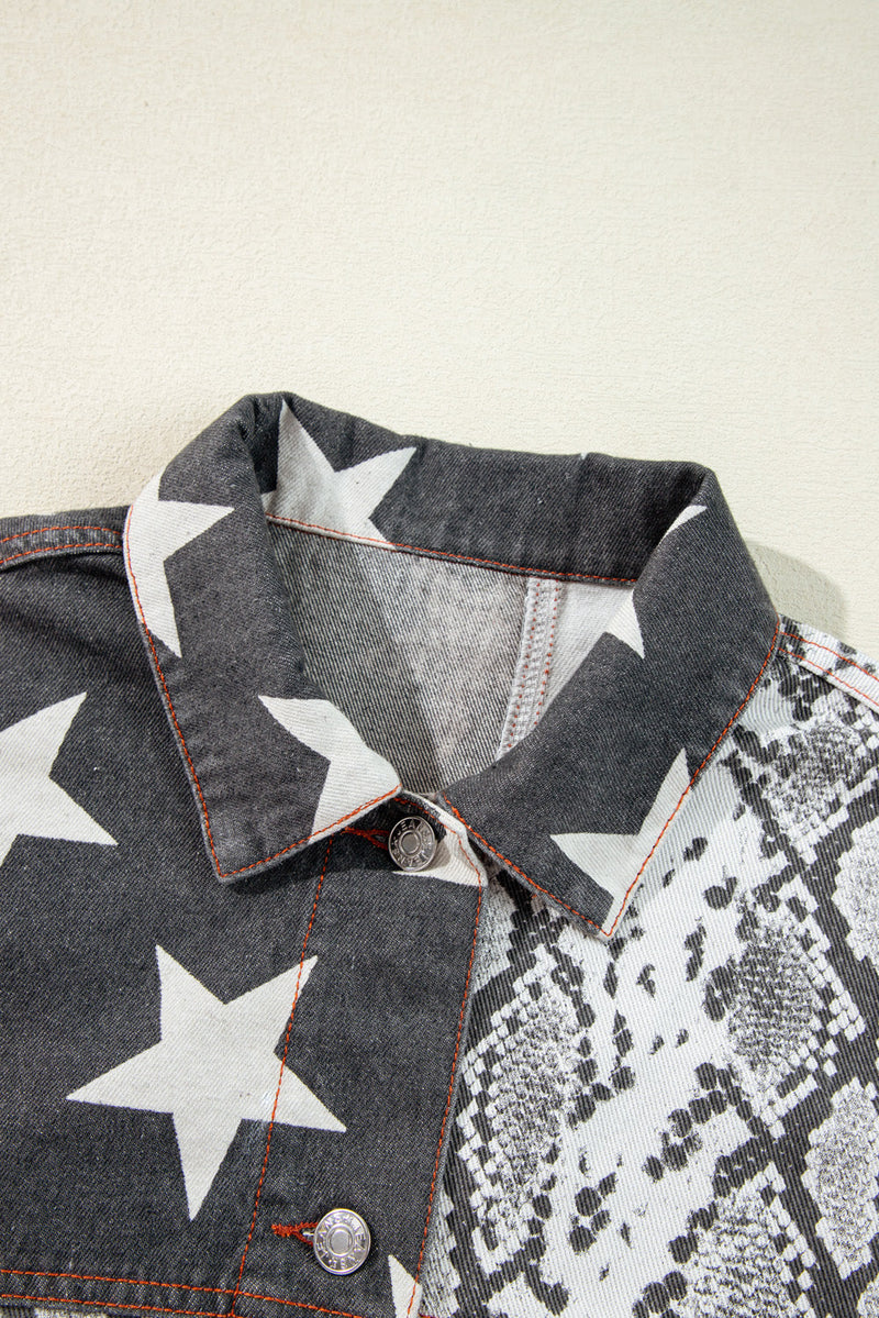 Anmutig gestaltete Jacke