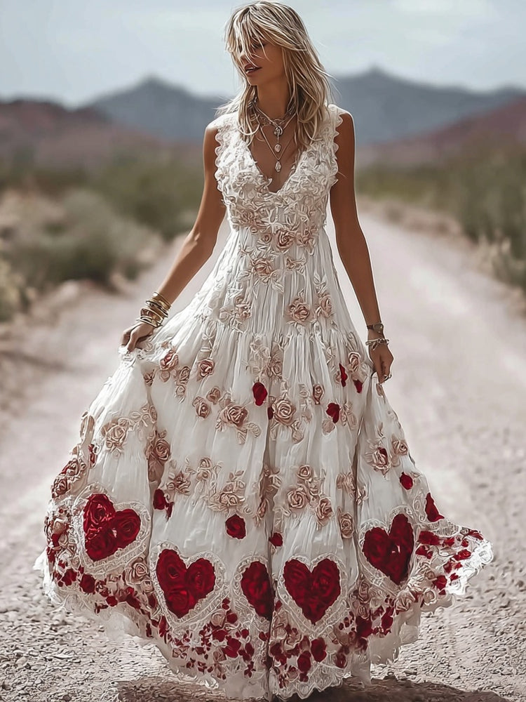 Anmutig gestaltete Kleid