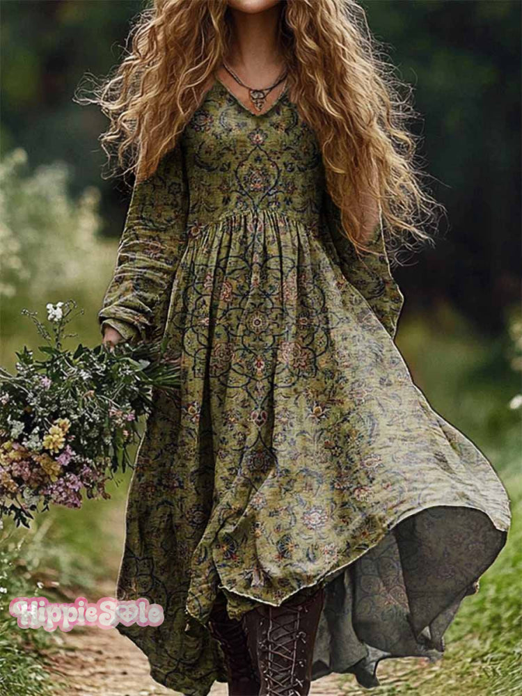 Klassische Vintage Kleid