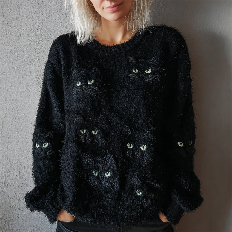 Zeitloser Vintage-Stil Pullover