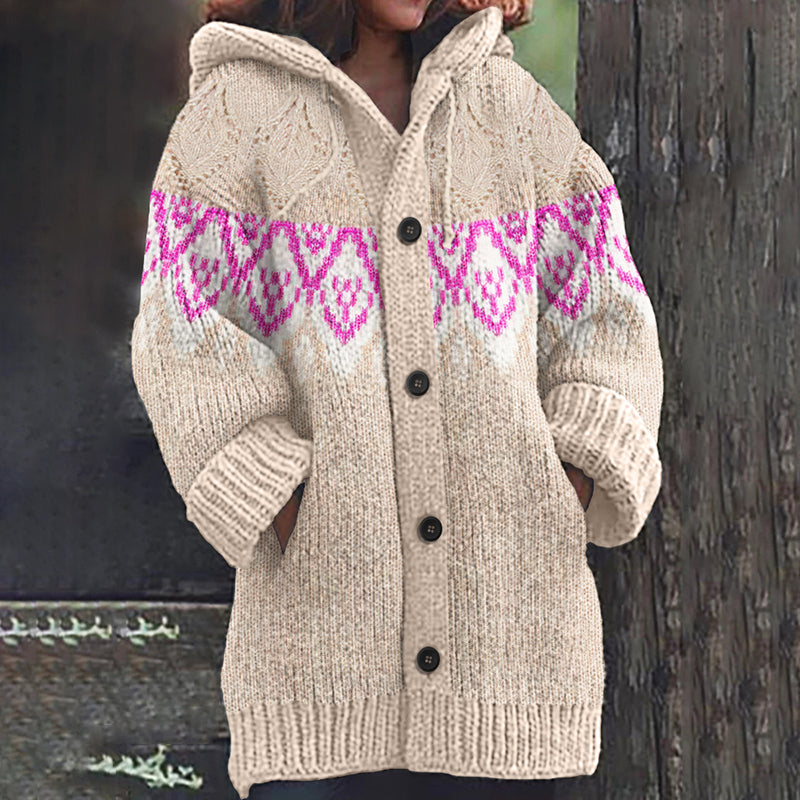 Klassische Vintage Strickjacke