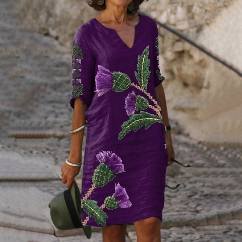 Klassische Vintage Kleid