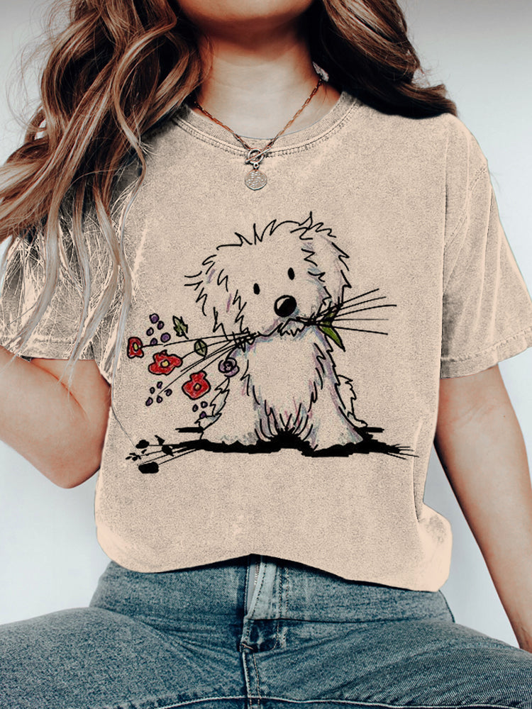 Anmutig gestaltete T-Shirt