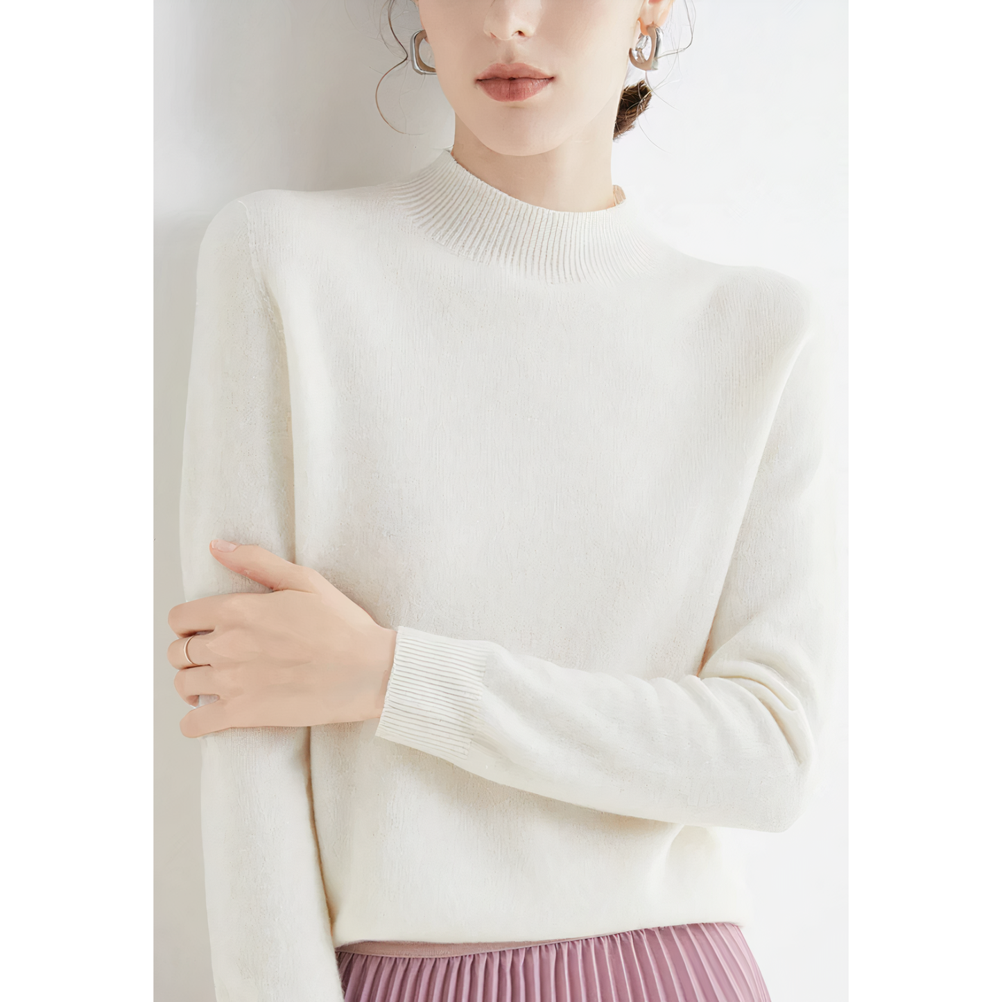Anmutig gestaltete Pullover