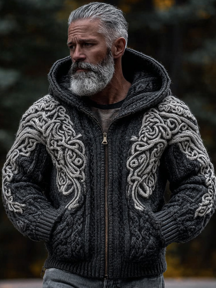 Elegant gestaltete Strickjacke