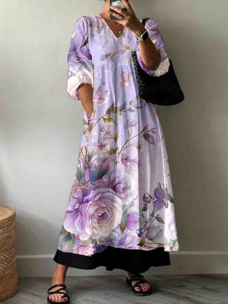 Klassische Vintage Kleid