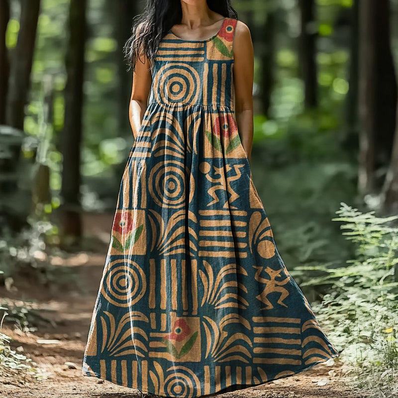 Zeitloser Vintage-Stil Kleid