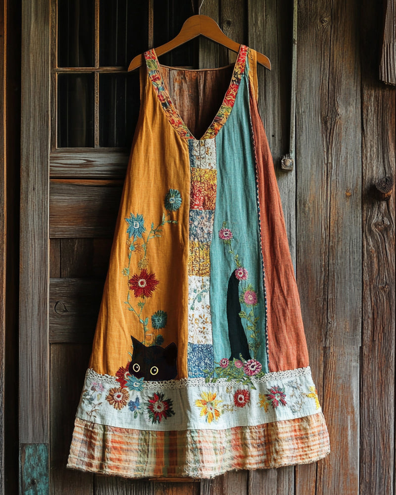 Klassische Vintage Kleid
