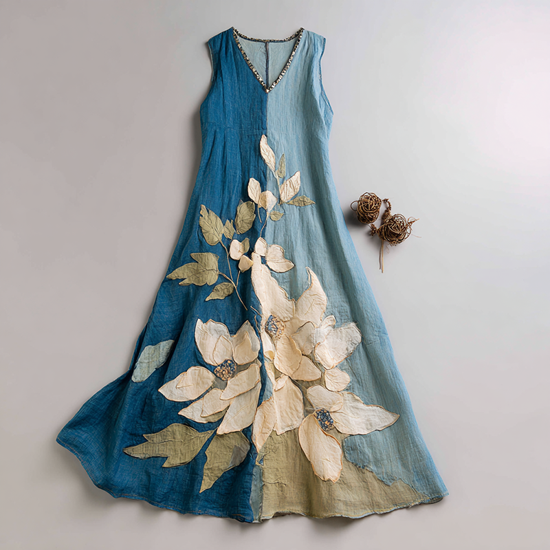 Durchdacht gestaltete Kleid