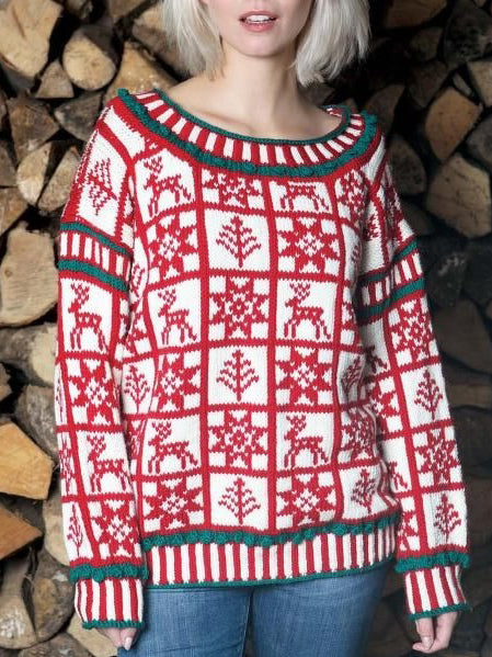 Anmutig gestaltete Pullover