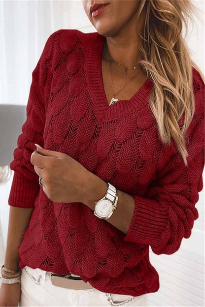 Zeitloser Vintage-Stil Pullover