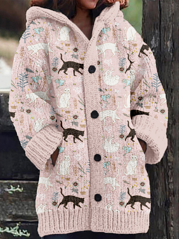 Klassische Vintage Strickjacke