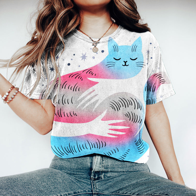 Anmutig gestaltete T-Shirt