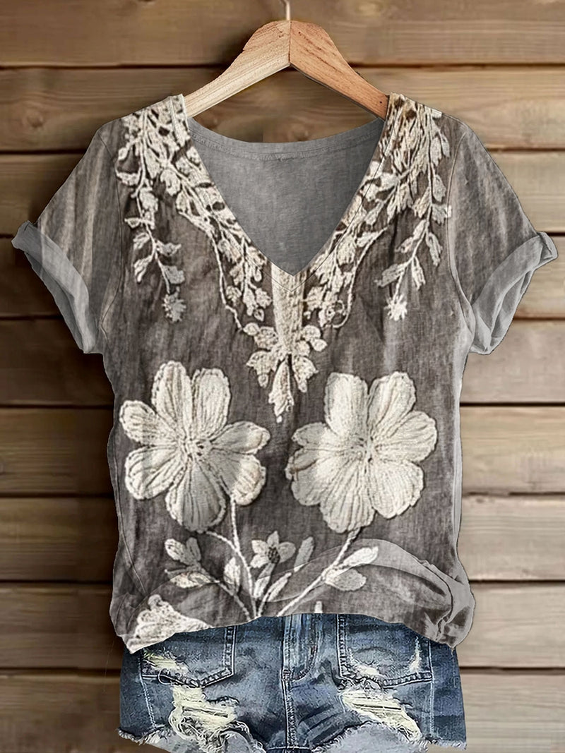 Durchdacht gestaltete T-Shirt