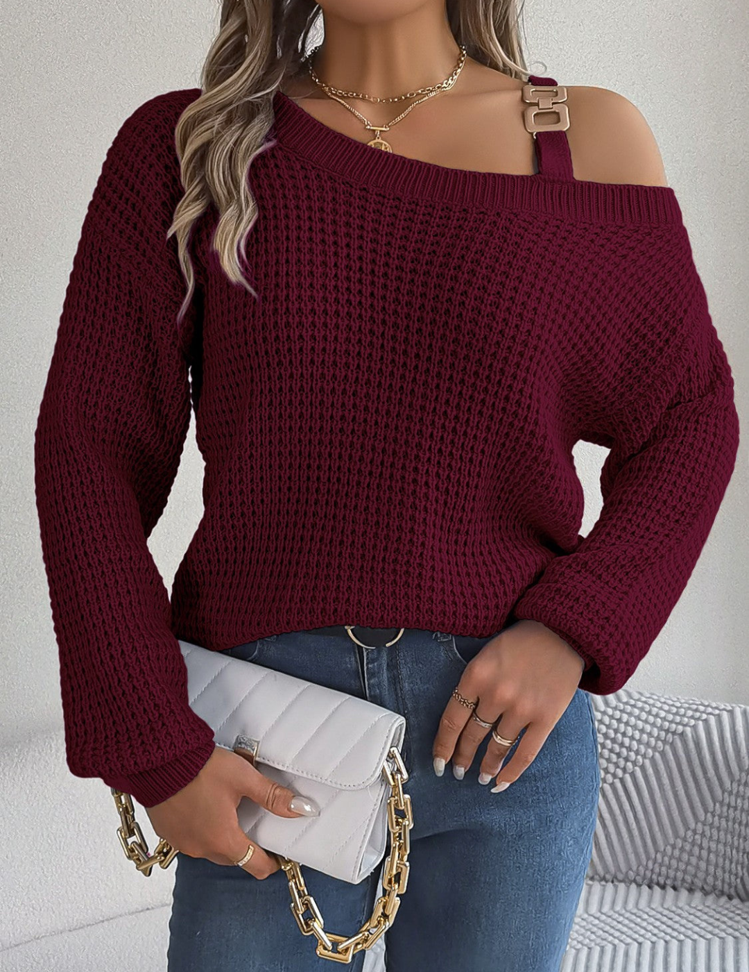 Anmutig gestaltete Pullover