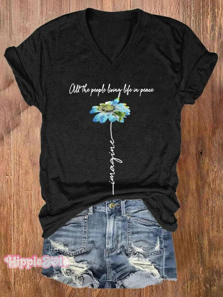 Klassische Vintage T-Shirt