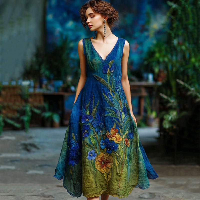 Zeitloser Vintage-Stil Kleid
