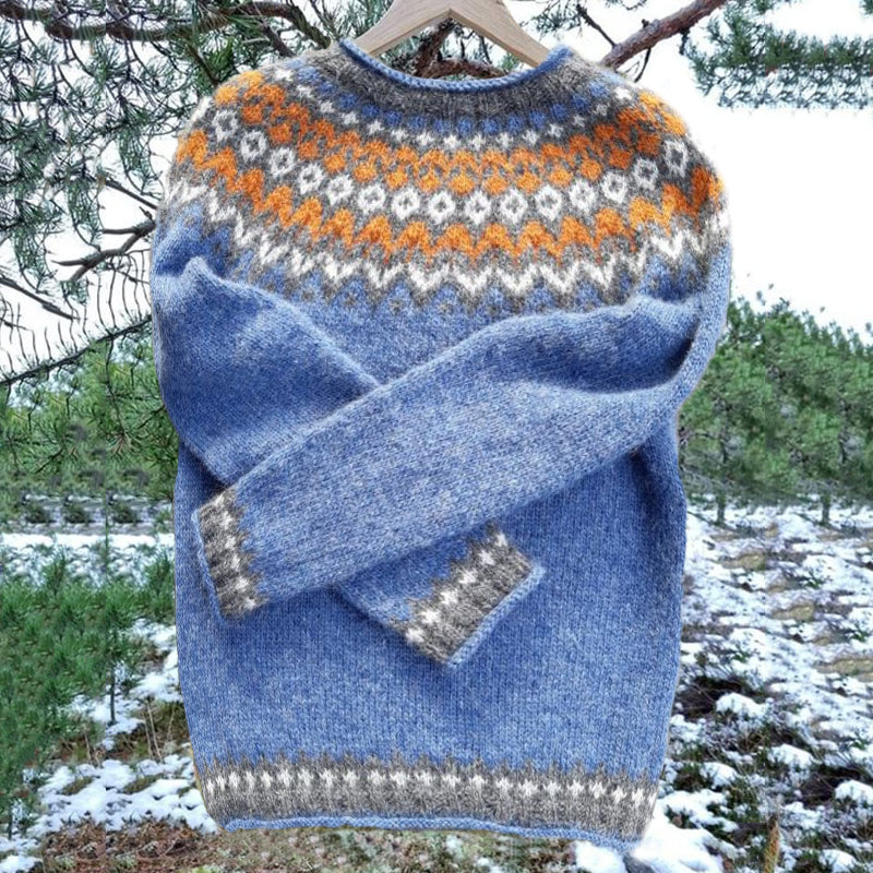 Zeitloser Vintage-Stil Pullover
