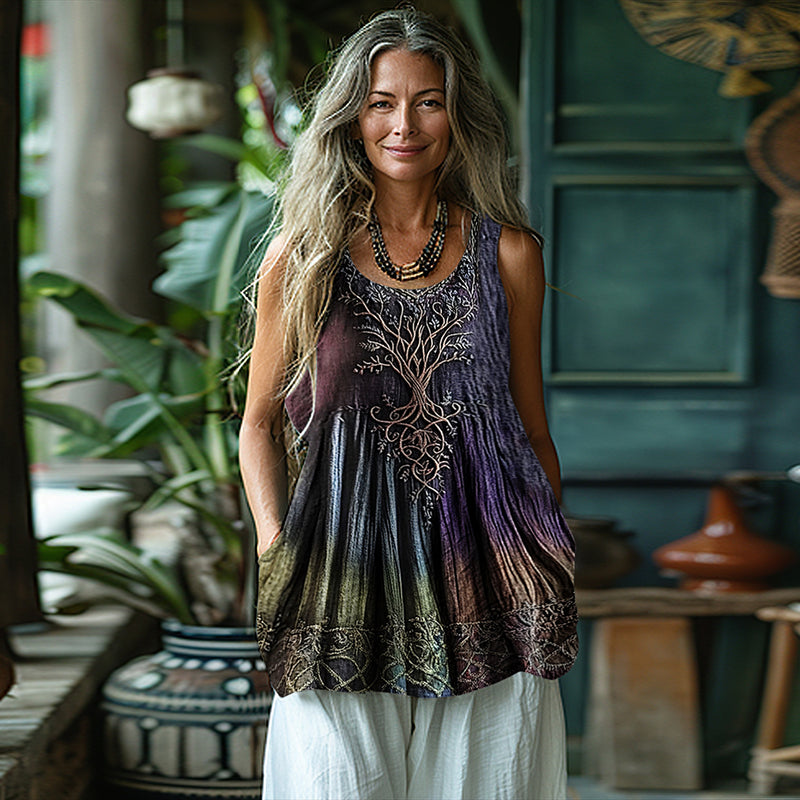 Zeitloser Vintage-Stil Top