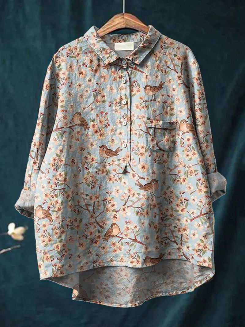 Zeitloser Vintage-Stil Hemd